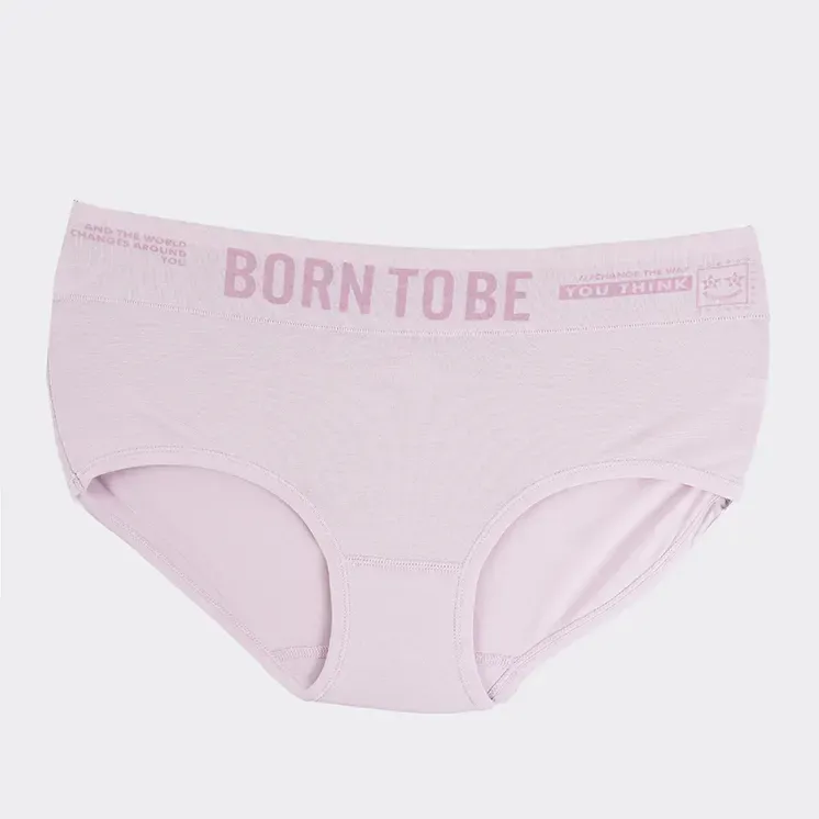 شورت اسلیپ نخی زنانه کمر چاپ BORNTOBE930 سایز فری