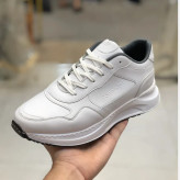 کفش اسپرت مردانه چرم صنعتی مدل طرح اکوو رنگ سفید