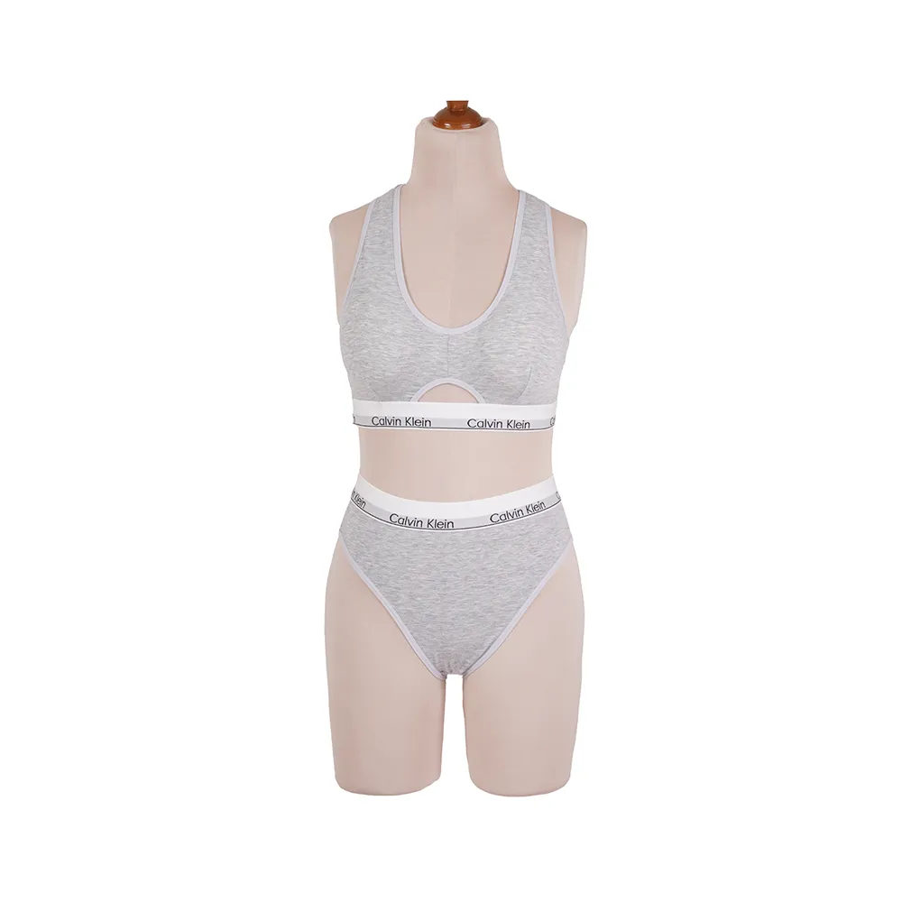 ست نیم تنه شورت زنانه اسپرت نخی پنبه ای مرلین سایز L XL