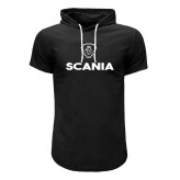 تیشرت کلاه دار مردانه طرح Scania مدل R 5788 سه رنگ مشکی، قرمز، سفید