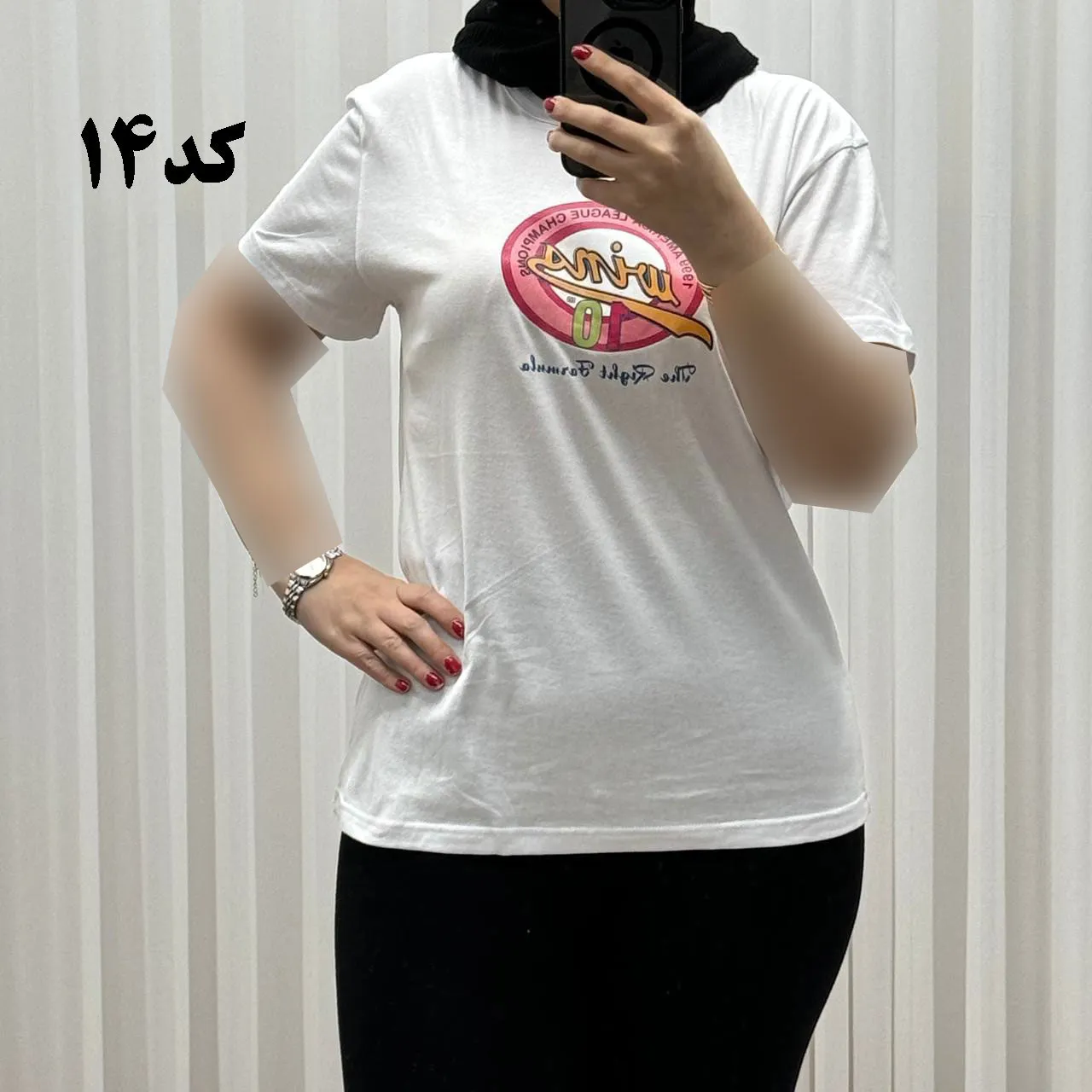 تیشرت زنانه وارداتی میکس طرحبندی کد 1269 جنس نخ پنبه چهارفصل تنخور راحت سایز M L XL