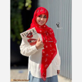 روسری نخی قاصدک طرح سهراب قایق 140 سانتی متر