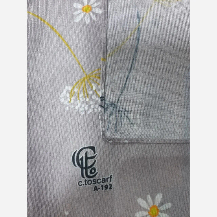 روسری نخی قاصدک طرح سهراب قایق 140 سانتی متر