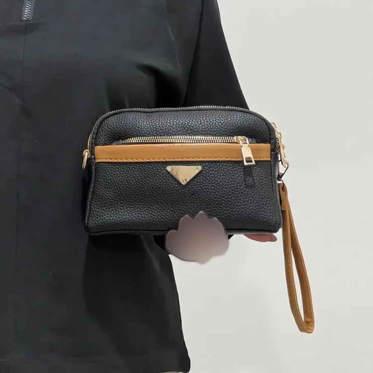 کیف دستی و دوشی زنانه شرانگ مغذی دوزی شده کد1390