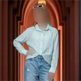 شومیز تابستانه دخترانه مدل گره ای چپ و راستی کد H21234