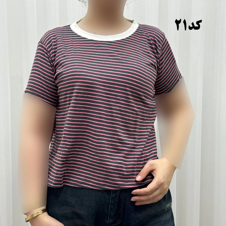 کراپ لش وارداتی Esmara کد 1190 سایزبندی M L XL XXL قد 52-55 سانت بدون آبرفت و رنگ رفت