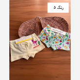 پک دو عددی شورت نخی بچگانه طرح دایناسور مناسب 3 تا 10 سال
