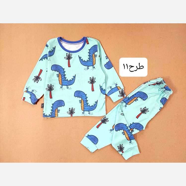 بلوز و شلوار راحتی بچگانه نخی دخترانه و پسرانه