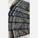 فروش عمده روسری نخی قواره یک متری دوردوخت (بسته 150 عددی)