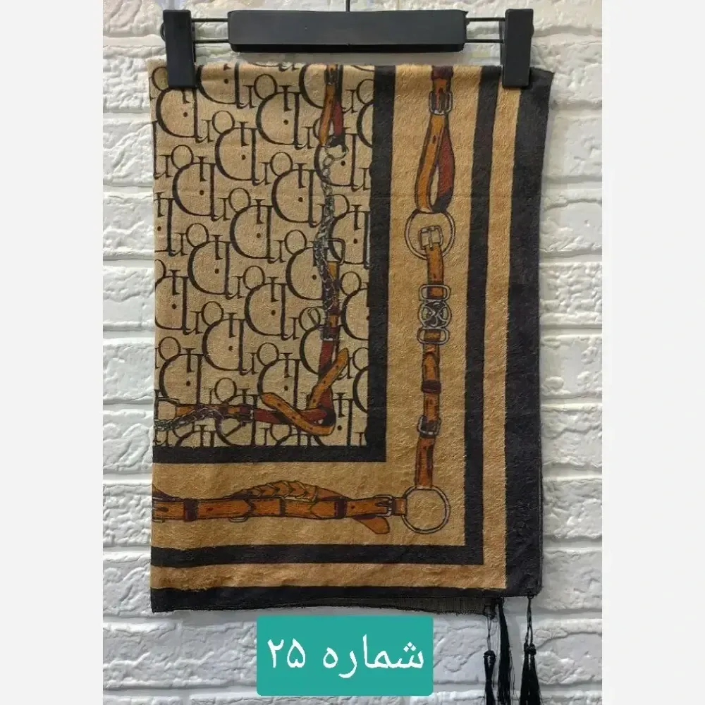 شال زنانه اسپرت نخ پنبه قواره بلند با ایستایی عالی
