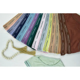 شورت زنانه ساده نخی کلوین سایز بزرگ