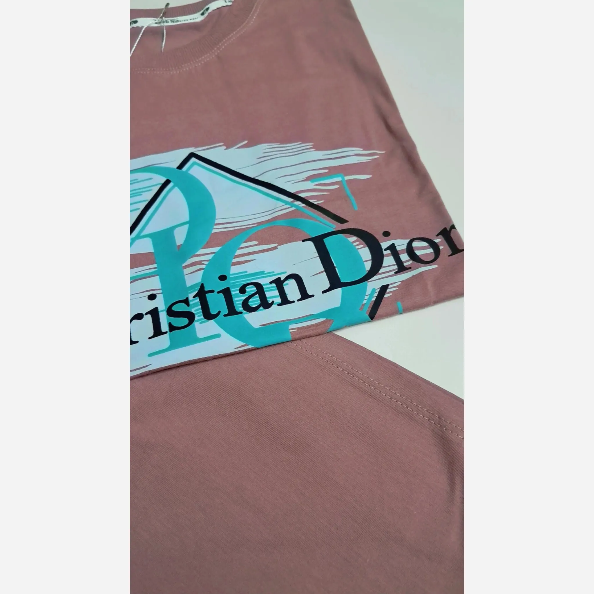 ست تیشرت پنبه لاکرا و شلوارک دورس پسرانه طرح dior