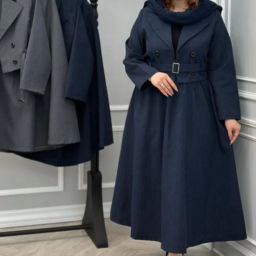 کت دامن زنانه دیپلمات رنگ مشکی طوسی سورمهای سایز 1 و 2