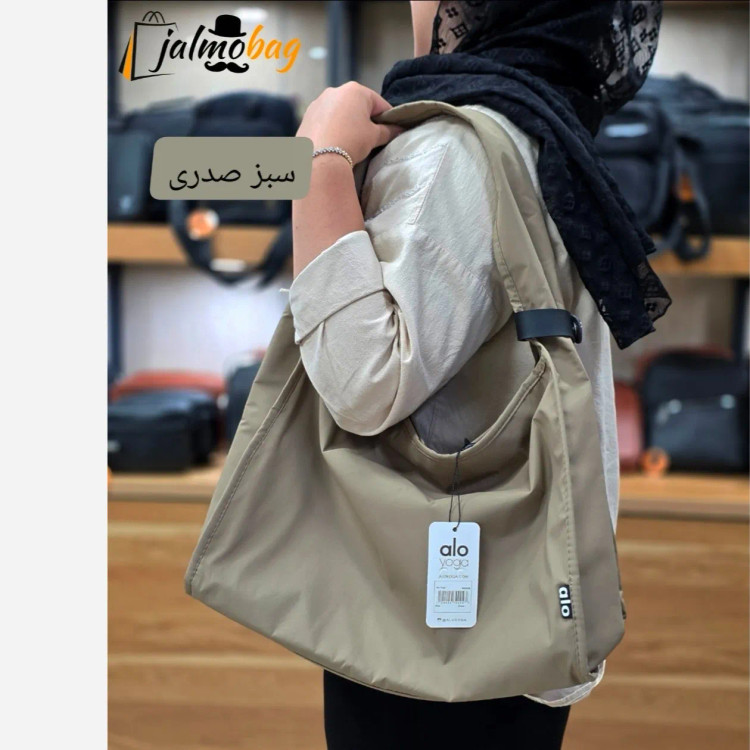 ساک پینترستی زنانه پارچه خلبانی وارداتی مناسب روزمره و ورزش