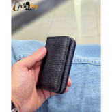 جاکارتی چرم طبیعی دکمه دار