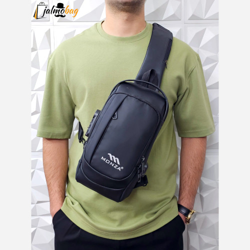 بادی بگ ضد آب مونزا پورت هندزفری دار مدل قفل رمزدار