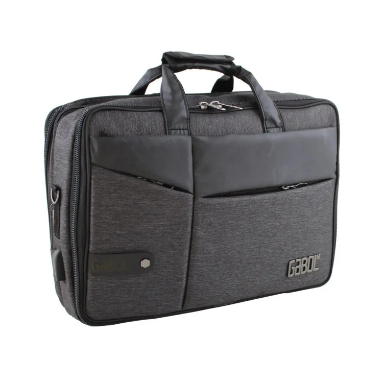 کیف مردانه پارچه ای اداری و روزمره سه بند