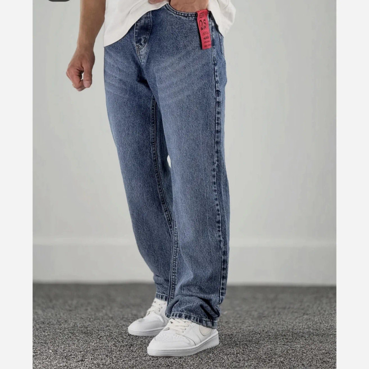شلوار بگ جین اصلی کیفیت عالی برند ZARA مدل یاسین