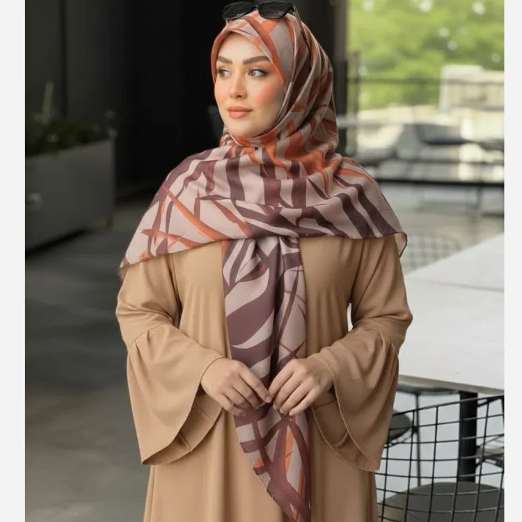 روسری نخی کاستوم طرح روناک مجلسی