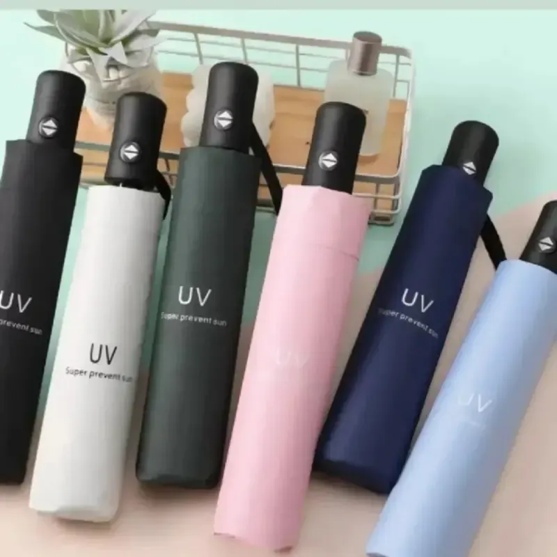 چتر تاشو اتوماتیک مردانه زنانه مدل uv ضد باد