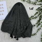 شال نخی برشکا طرحدار طرح جیوانچی قواره 200 در 85 سانت مناسب روزمره