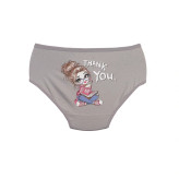 شورت زنانه اسلیپ نخی طرح نشسته کتاب به دست سایز XL برند بانو
