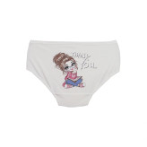 شورت زنانه اسلیپ نخی طرح نشسته کتاب به دست سایز XL برند بانو