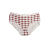 شورت اسلیپ دخترانه تمام چاپ طرح چهارخانه نخی فری سایز