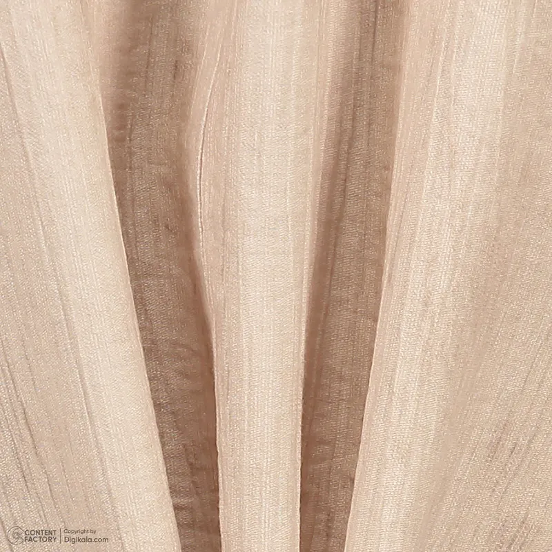مانتو کتی زنانه مدل طلا جنس شانتون یقه انگلیسی جلو باز