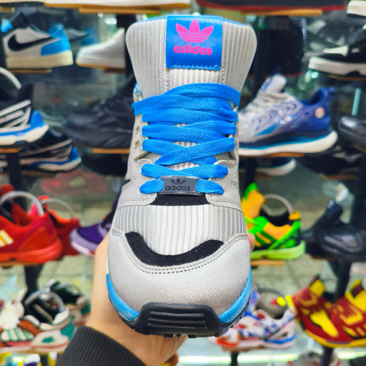 کتونی زد ایکس کف آبی های کپی با بند اضافه و جاسوئیچی