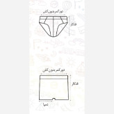 شورت بچگانه دخترانه نخ پنبه نرم و لطیف مناسب استفاده روزانه سایز S L XL